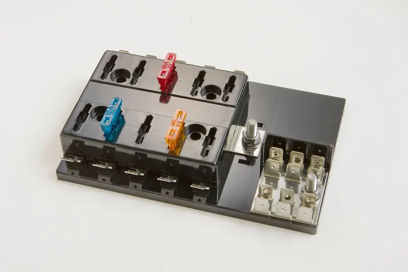 10 Position Fuse Block For Atc Fuse W Ground 1
