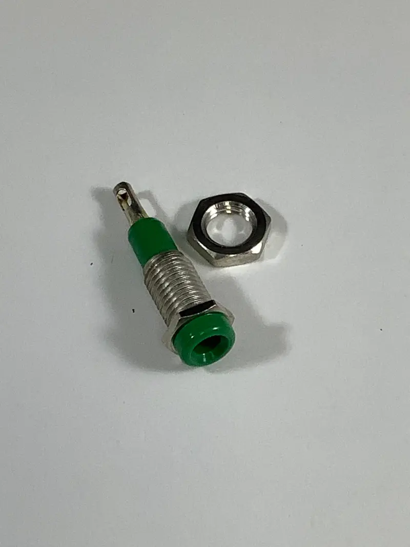 105-0254-001 - Johnson - Pin Jack, Green 1