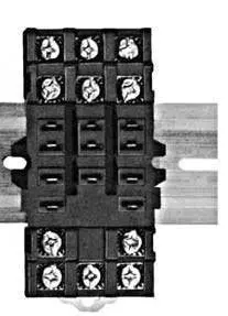 11 Pin Square Base Socket, Din Rail Mountable  St11-Pc 1