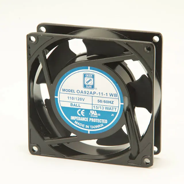 115Vac 92Mm X 25 Mm Fan W/ Terminals 27Cfm 1