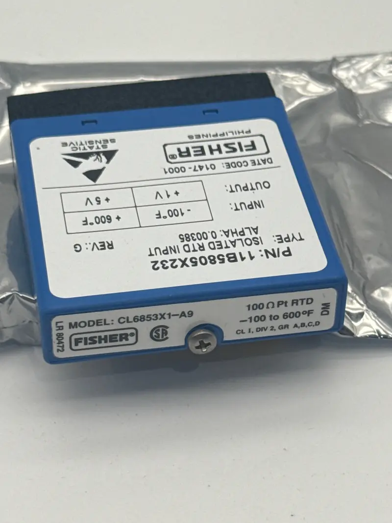 11B5805x232 - Fisher - Isolated Rtd Input Relay Cl6853x1-A9 1