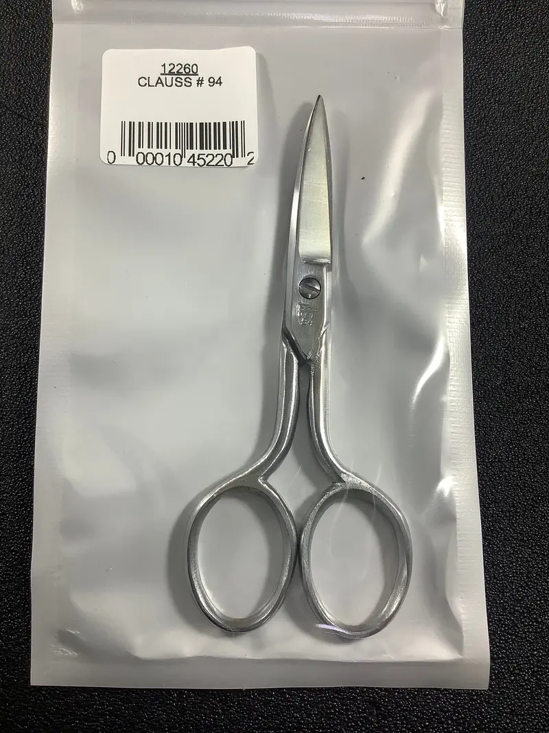 12260 - Clauss - Clauss # 94, 4" Curved Blade Scissor . 1