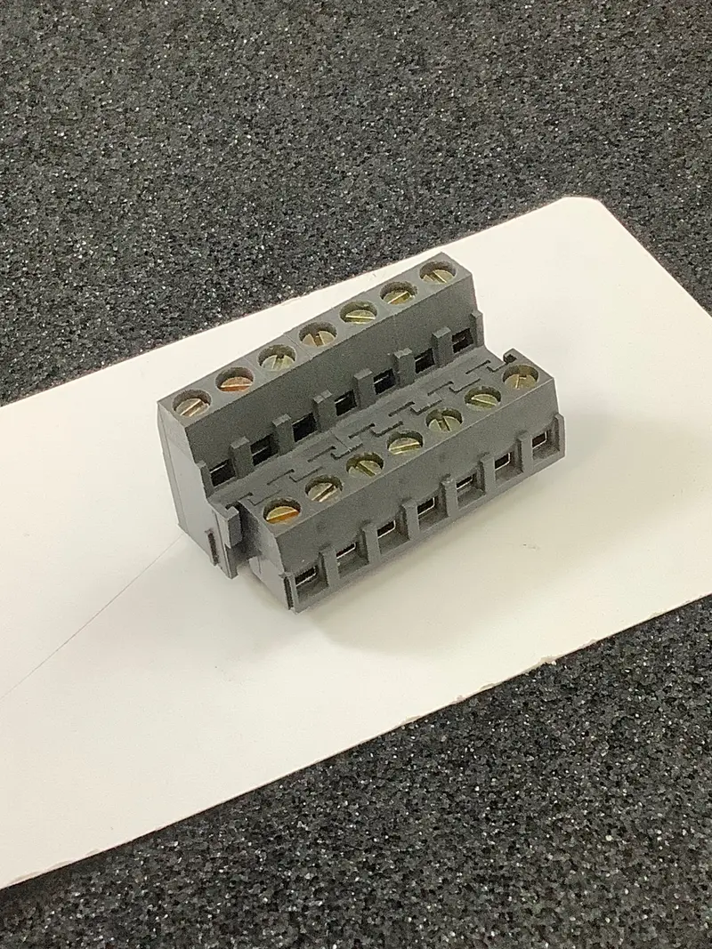 140-B-151/14 - Weco - 14 Pos Two Tier Terminal Block, 5Mm Pitch 1