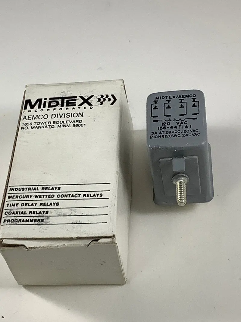 156-44T1a1 - Midtex - Relay 120Vac 4Pdt 3A 14 Pin Hermetically Sealed 1