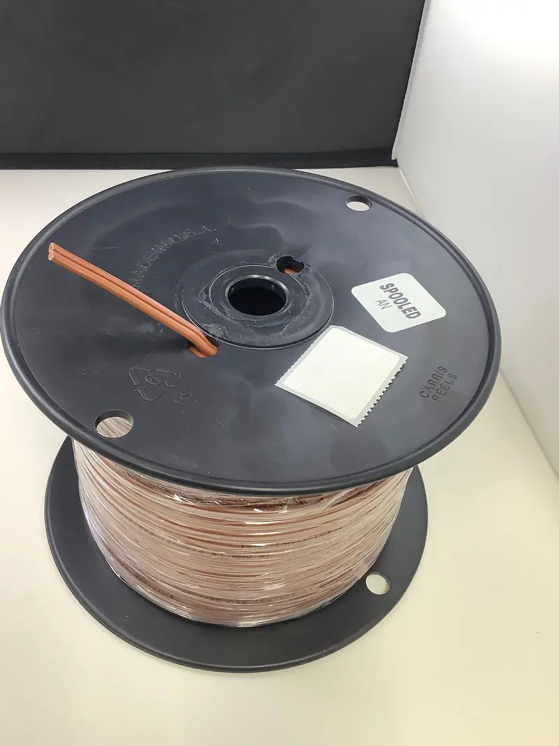 18 Awg Zip Cord Brown-250 Ft Spool 1