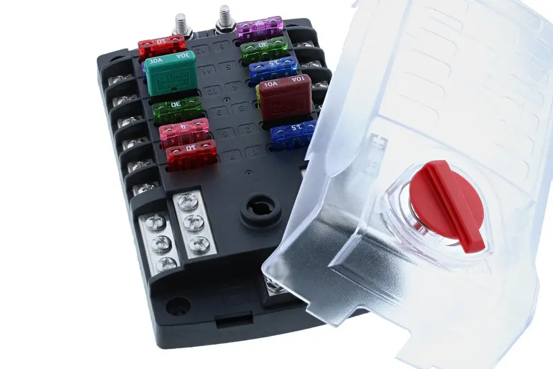 2 Position Fuse Block For Regular  Blade-Type Fuses And Circuit Breakers 1