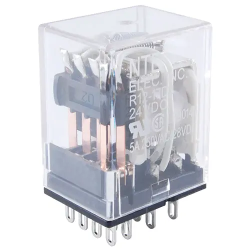 24Vac, 4Pdt Relay, 5 Amp -R12-17A3-24 1