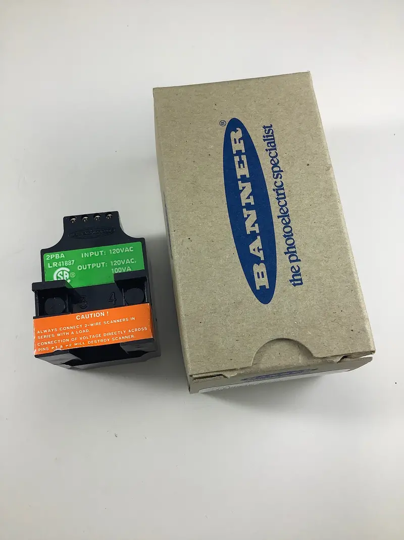 2Pba - Banner - Multi-Beam: 2-Wire Ac Power Block 1