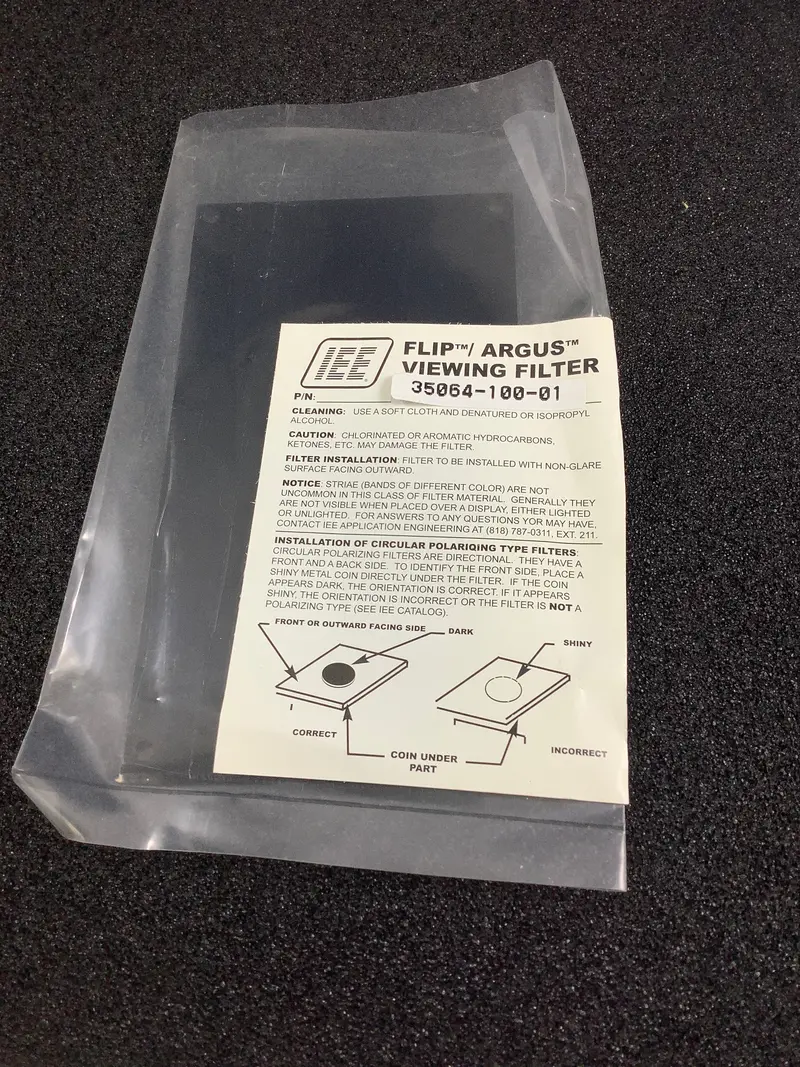 35064-100-01 - Iee - Flip/Argus Viewing Filter 1