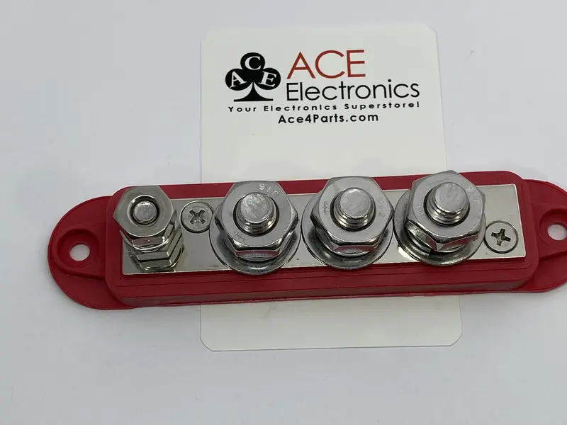 4 Point Buss Bar Red - 9611-Spectro 1