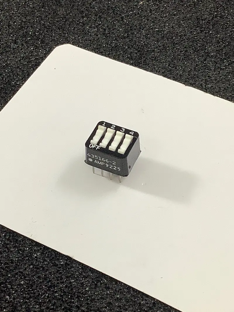 435166-2 - Amp - 4 Pos Dip Switch 1