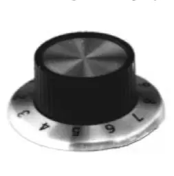 54-279-2 - 1/4 Inch(6.35Mm)X 37Mm Knob-- 2/Pack 1