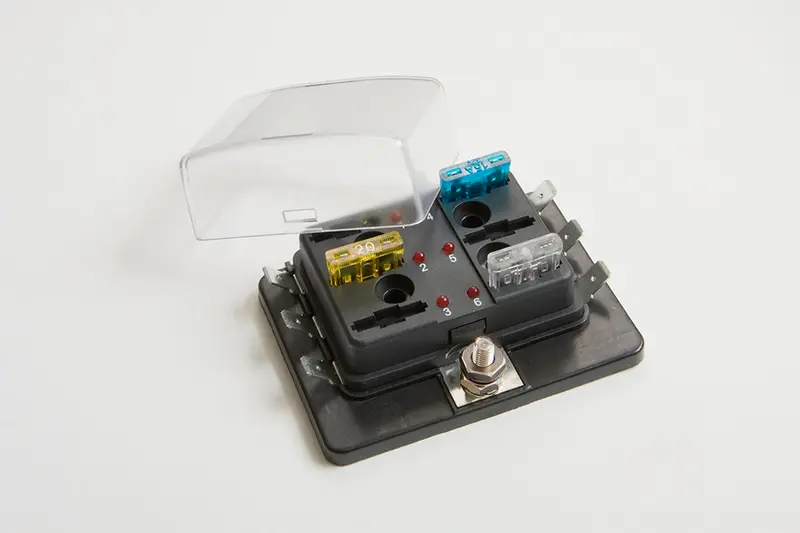 6 Pos Atc Fuse Holder W Led 1
