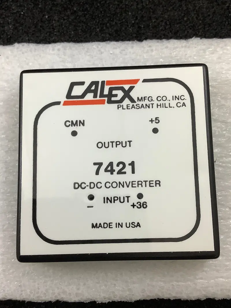 7421 - Calex - Dc-Dc Converter Input: 36Vdc Output: 5V Dc 600Ma 1