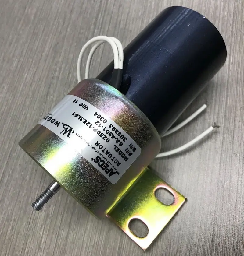 Actuator, 12Vdc, Push Type Model 0250P-12E3ls1 P/N Sa-4501-12 1