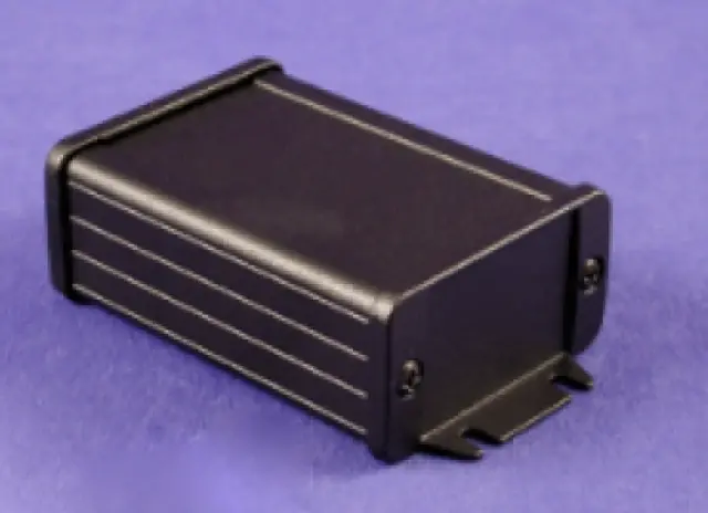 Aluminum Enclosure. Flanged Panels 1.22X2.32X3.15 1