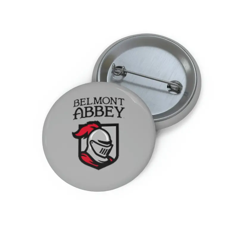 Belmont Abbey Custom Pin Buttons 1
