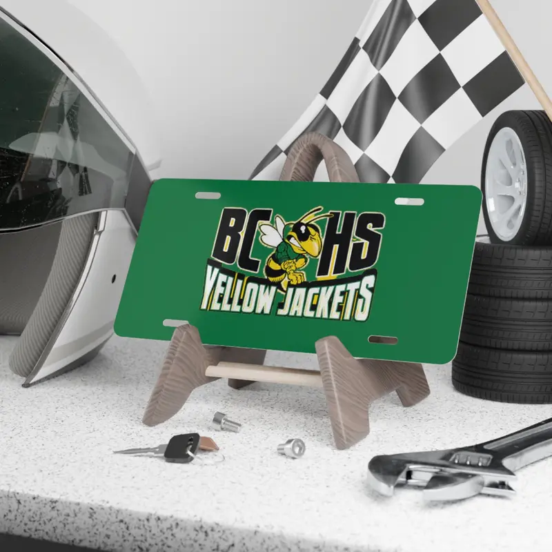 Bessemer City High School Vanity Plate 1