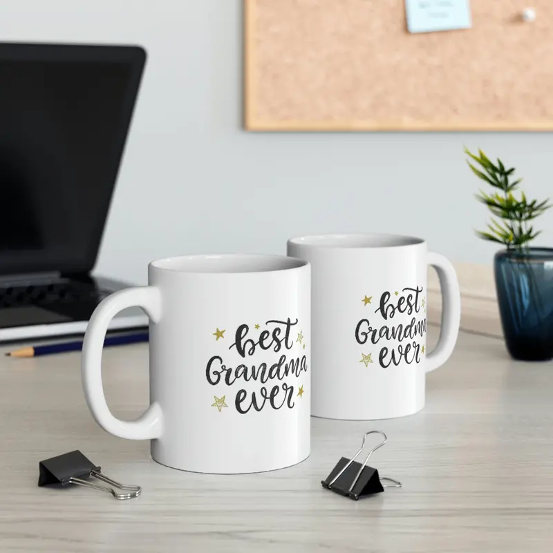Best Grandma Ever Ceramic Mug 11Oz 1