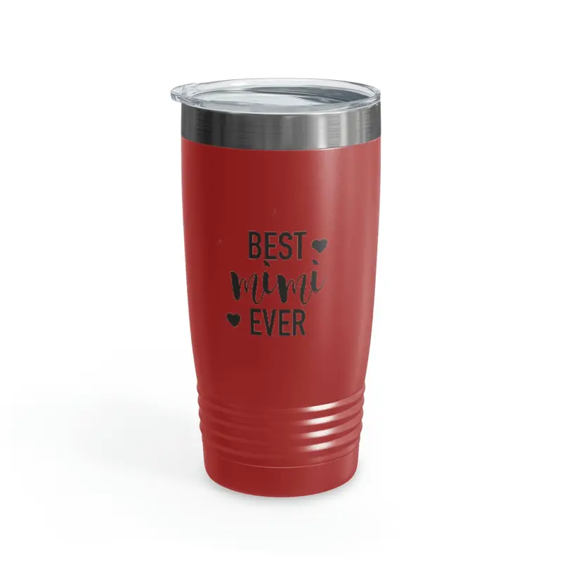 Best Mimi Ever Ringneck Tumbler, 20Oz 1