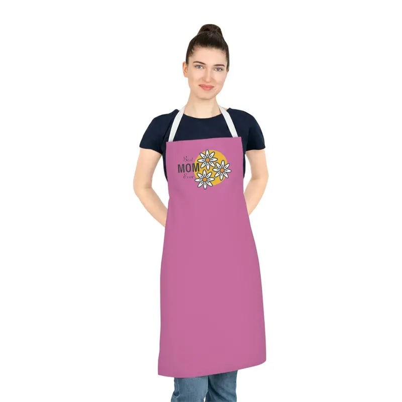 Best Mom Ever Adult Apron (Aop) 1