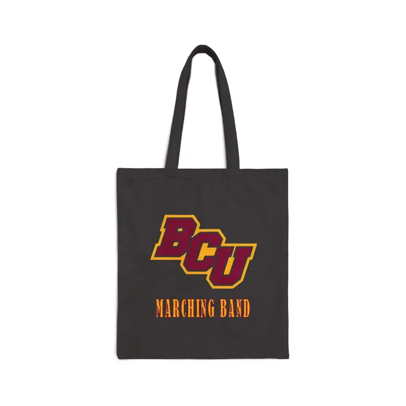 Bethune-Cookman Marching Band Cotton Canvas Tote Bag 2