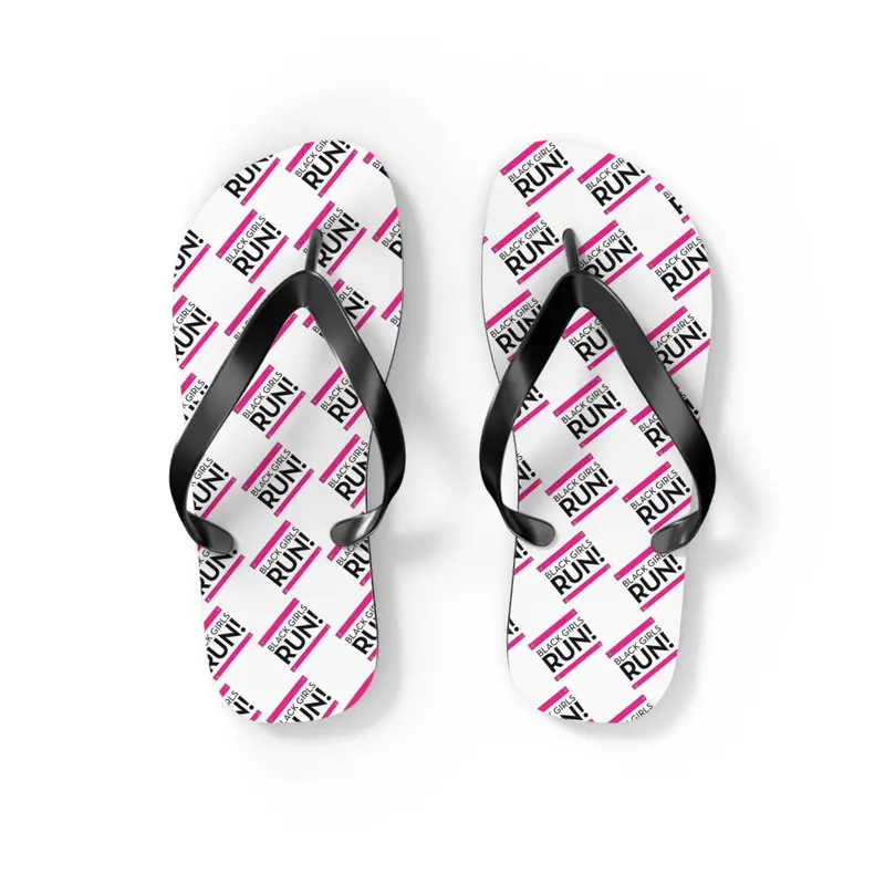 Black Girls Run Flip Flops 1