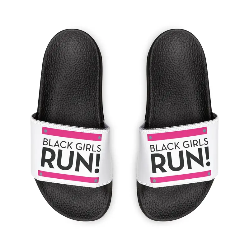 Black Girls Run Women's Removable-Strap Sandals 1