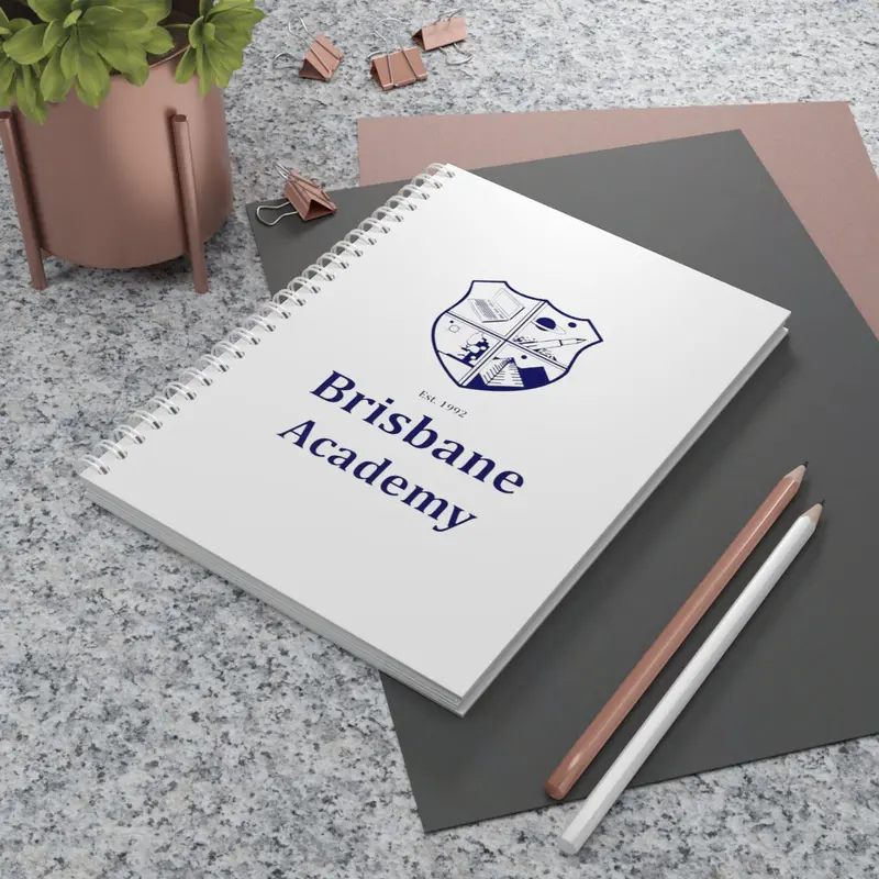Brisbane Academy Spiral Notebook 1
