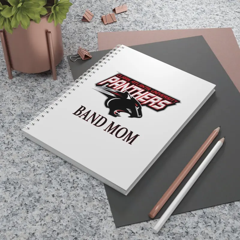 Cark Atlanta Band Mom Spiral Notebook 1