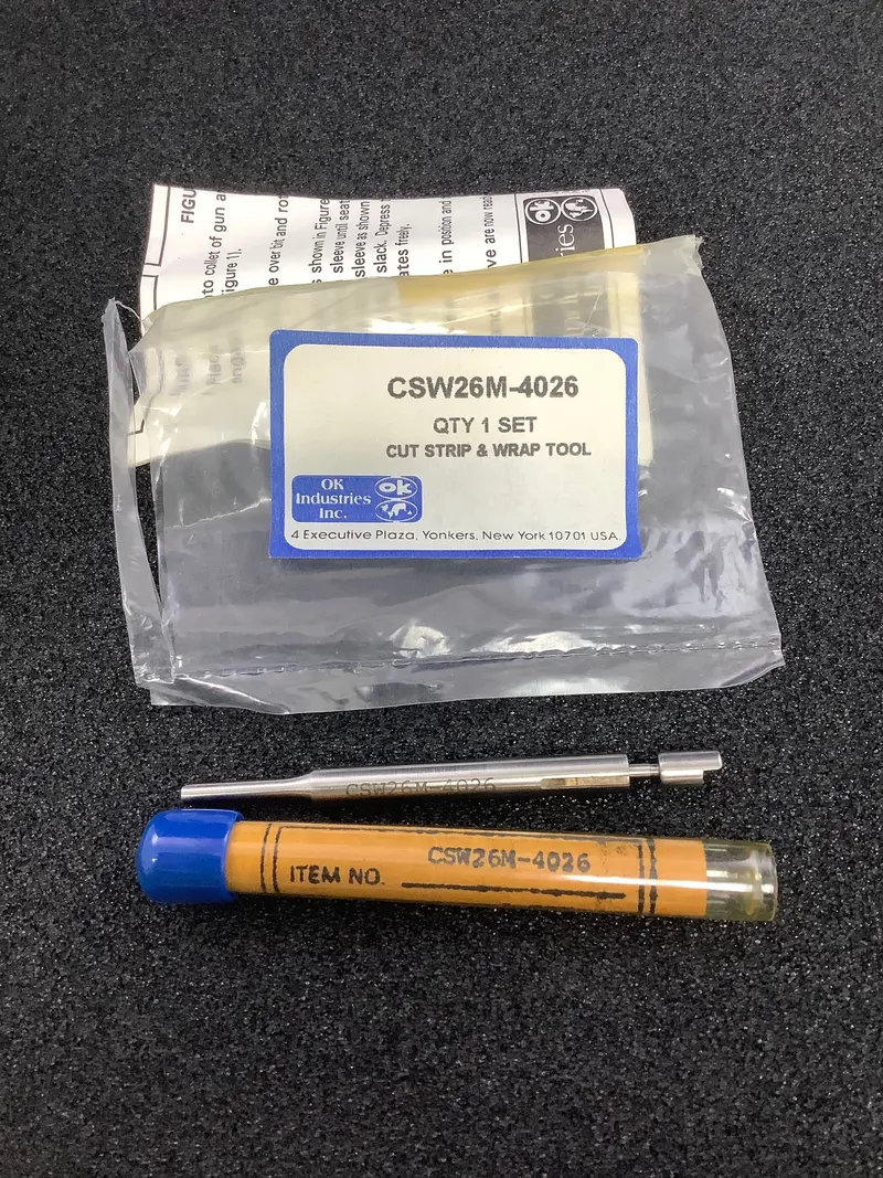 Csw26m-4026 - Ok Industries - Wire Wrap Bit And Sleeve 1