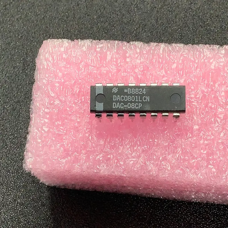 Dac0801lcn - Nsc - D/A Converter,Single,8-Bit,Bipolar,Dip,16Pin 1