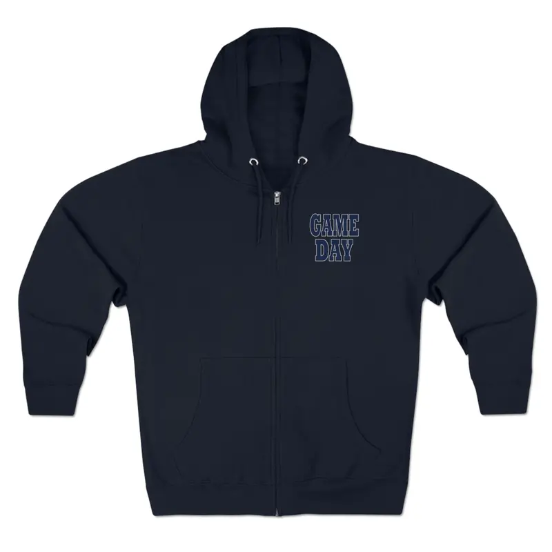Dallas Game Day Unisex Zip Hoodie 4