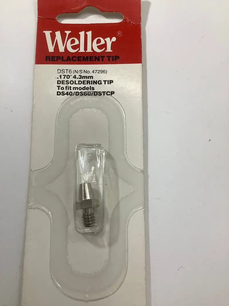 Dst6 - Weller - Weller Desoldering Tip 170X.090" For Ds40/Ds60/Dstcp 1