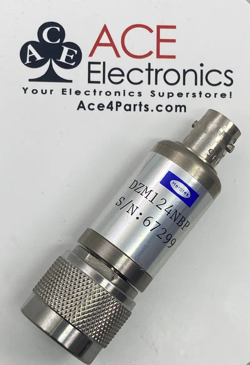 Dzm124nbp - Rf Microwave Coaxial Signal Detector Dzm124nbp 0.01-12.4Ghz N-Bnc Herotek 1