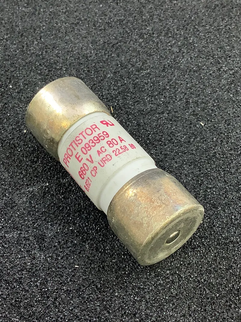 E093959 - Ferraz - 80Amp 660Vac Fast Acting Fuse 1