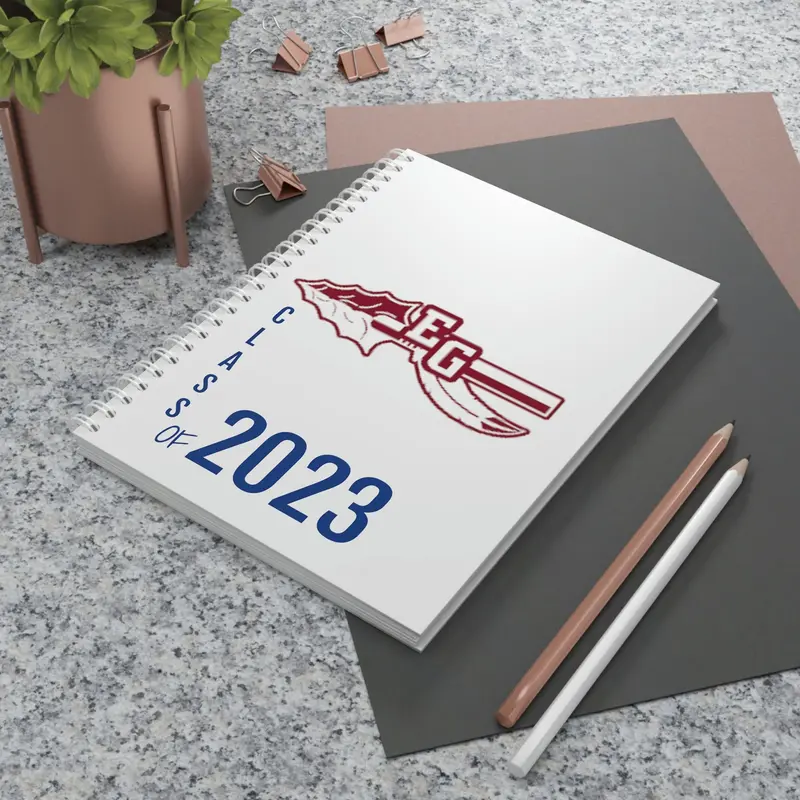 East Gaston Hs Class Of 2023 Spiral Notebook 1