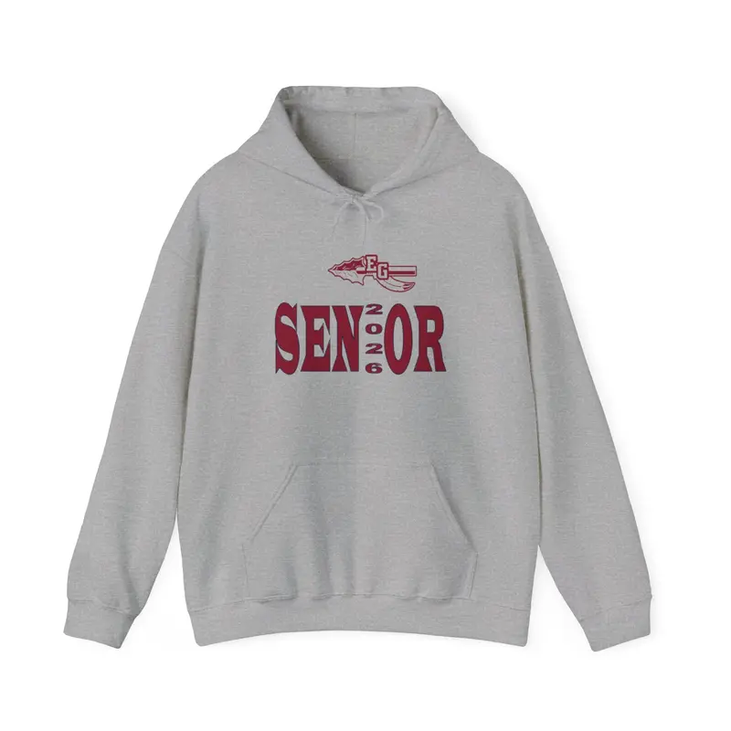 East Gaston Hs Unisex Heavy Blend™ Hooded Sweatshirt 2