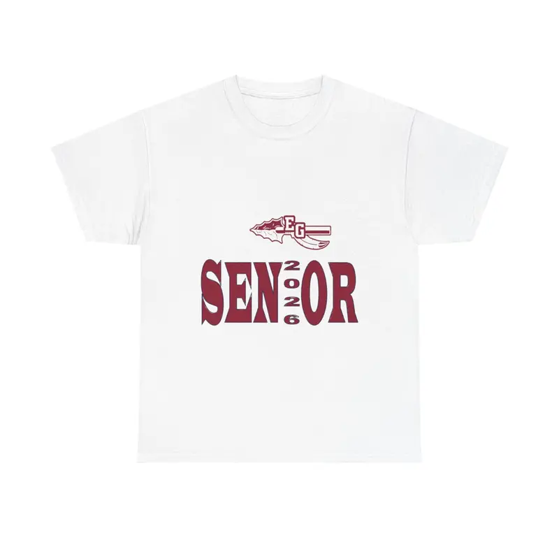 East Gaston Hs Unisex Heavy Cotton Tee 2