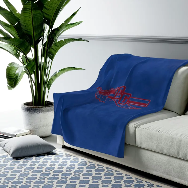 East Gaston Velveteen Plush Blanket 1