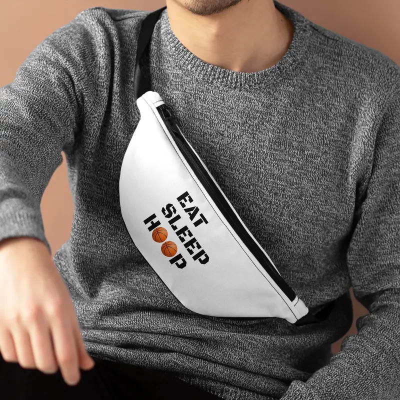 Eat Sleep Hoop Fanny Pack 1