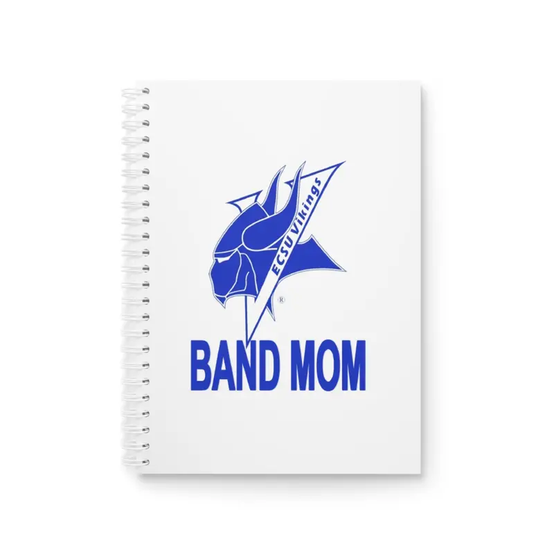 Elizabeth City Band Mom Spiral Notebook 1