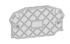 End Plate, Zap6/2A/Beige - 3760.2 1