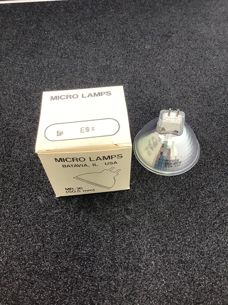 Esx - Micro Lamps - 12V,  20W, Type: Mr-16 Halogen Lamp 1