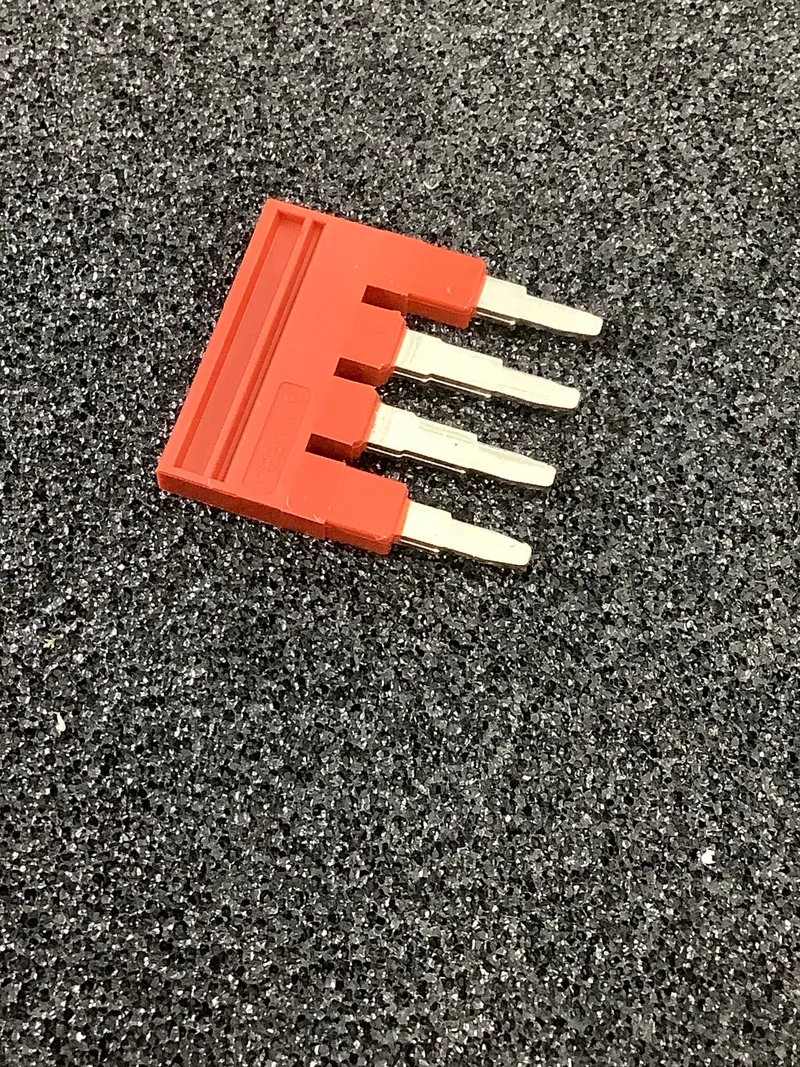 Fbsh 4-6 - Phoenix - Plug-In Bridge, Pitch: 6.2 Mm, Number Of Positions: 4, Color: Red 1