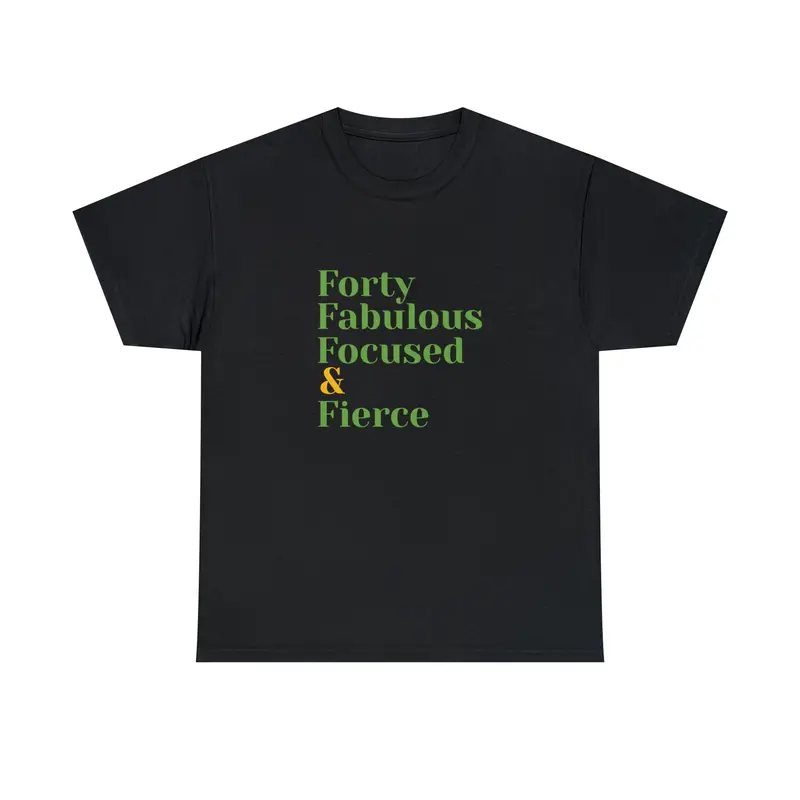 Forty Unisex Heavy Cotton Tee 2