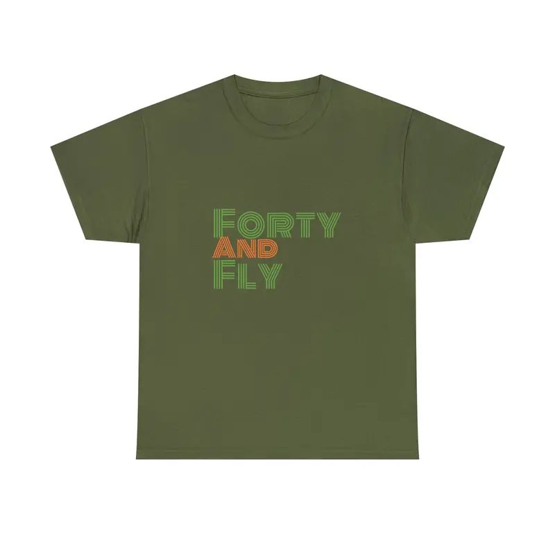 Forty Unisex Heavy Cotton Tee 5