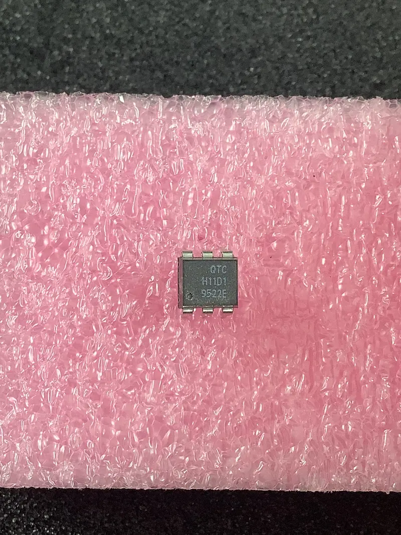 H11d1 - Qt - Optoisolator Transistor With Base Output 5300Vrms 1 Channel 6-Dip 1