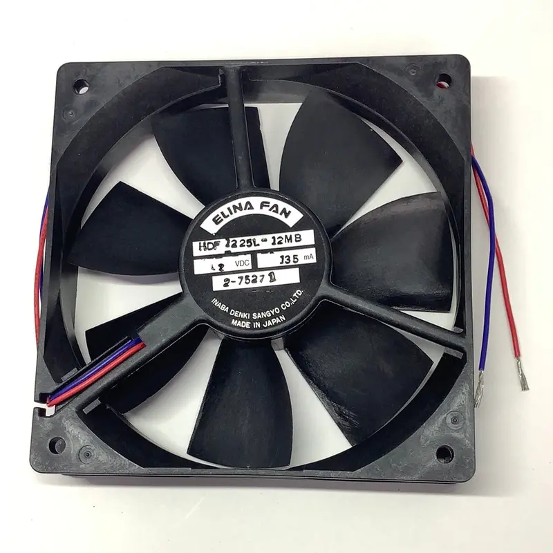 Hdf1225l-12Mb - Elina - 120 X 120 X25.4 Mm 12Vdc 135Ma 1750 Rpm Fan 1
