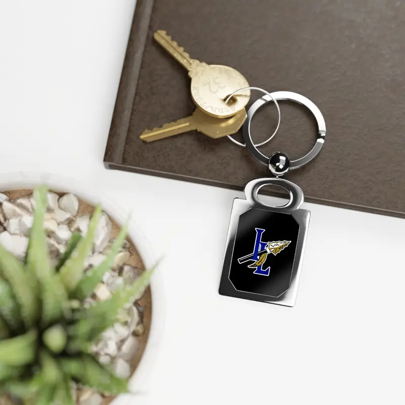 Indian Land Hs Rectangle Photo Keyring 1